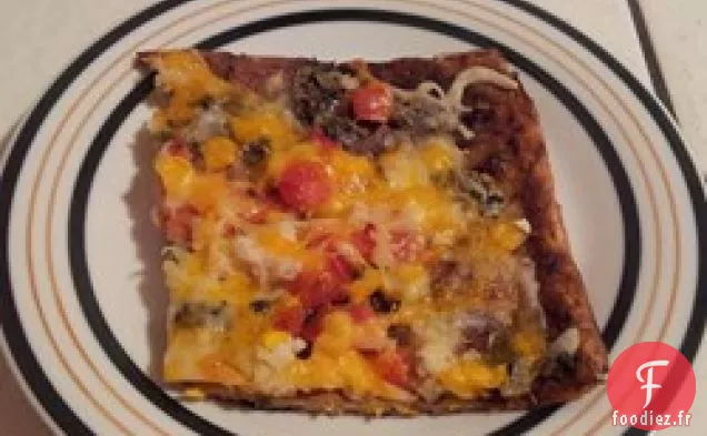 Croûte de Pizza à la Courge d'Été