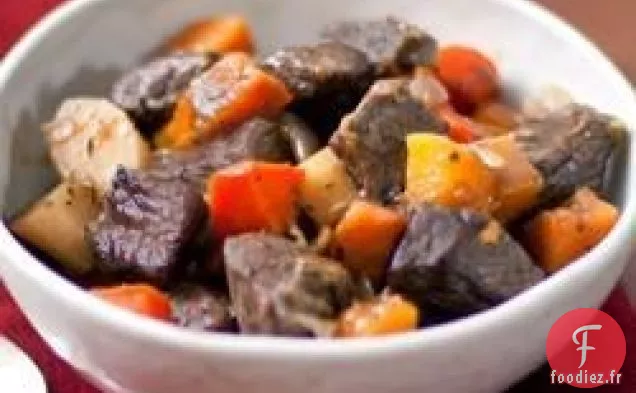 Ragoût de Boeuf aux Légumes d'hiver Rôtis