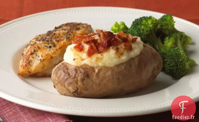 Pommes de terre au Bacon cuites deux fois