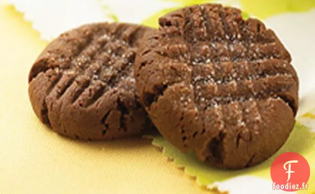 Biscuits au Beurre d'Arachide Au Chocolat Doux et Moelleux