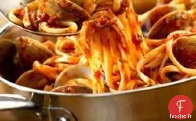 Linguine à la Sauce aux Palourdes Rouges