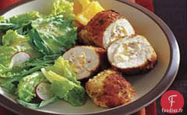 Poulet Pané Farci
