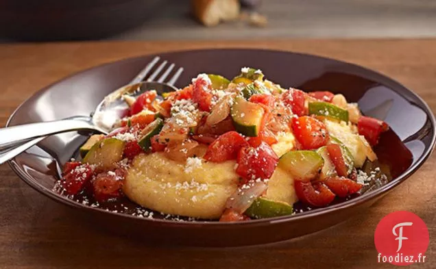 Légumes et Polenta Crémeuse