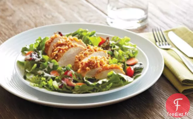 Salade de Poulet Croustillante au Bacon et au Ranch