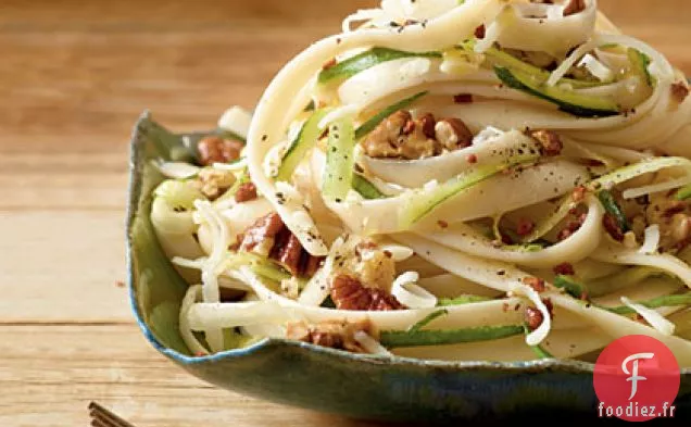 Fettuccine aux Courgettes et Pacanes