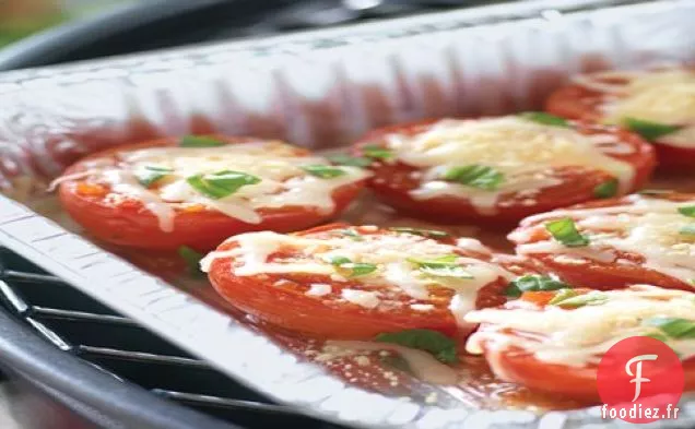 Tomates Grillées Garnies de Fromage