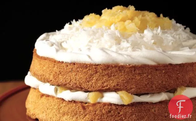 Gâteau de Noix de Coco de Vacances