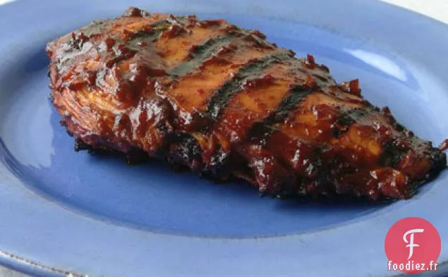 Poitrines De Poulet Grillées Au Miel