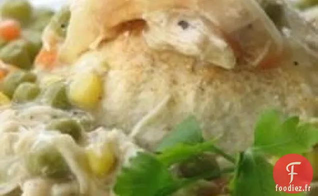 Casserole de Poulet et Biscuit