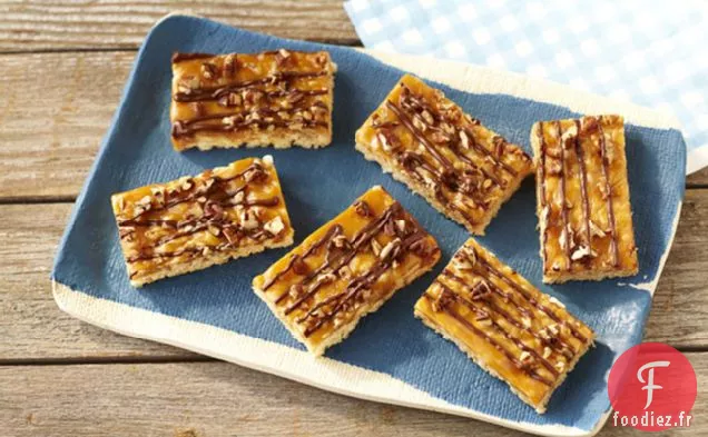 FRIANDISES AU RIZ au chocolat ET au caramel KRISPIES®