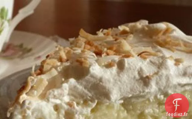 Tarte à la Crème de Noix De Coco à l'Ancienne