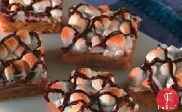 Barres de Guimauve Au Beurre d'Arachide