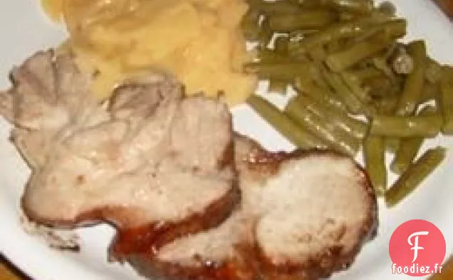 Épaule de Porc Rôtie à la Sauce à la Grenade