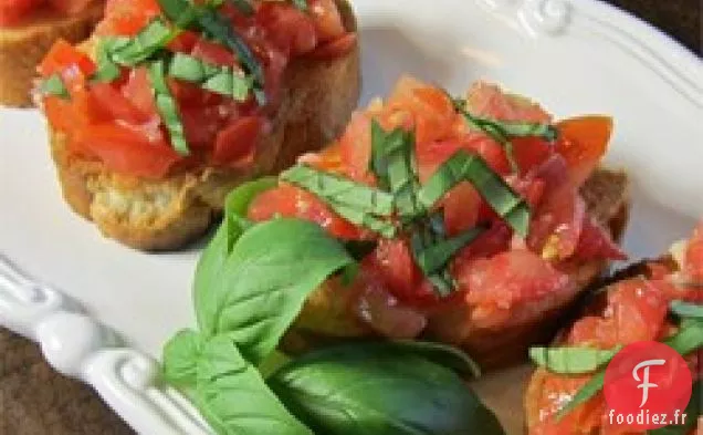 Bruschetta aux Échalotes