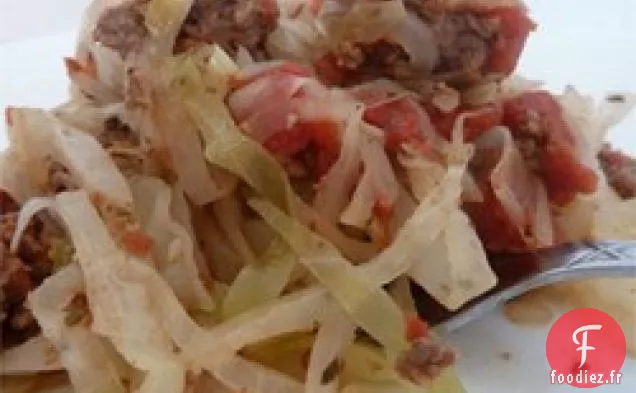 Boeuf Haché et Chou
