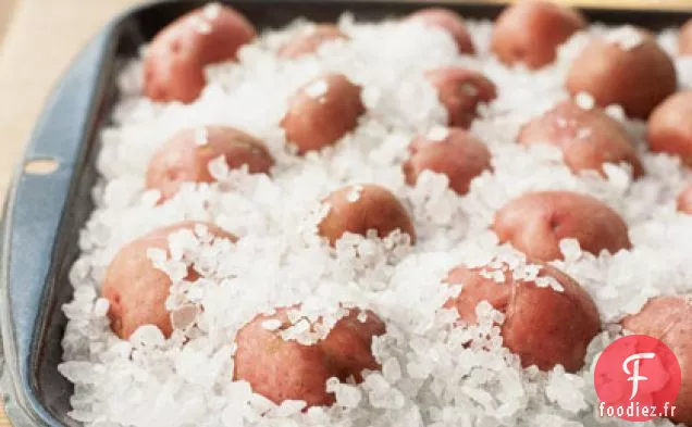 Pommes de Terre Rôties au Sel Gemme