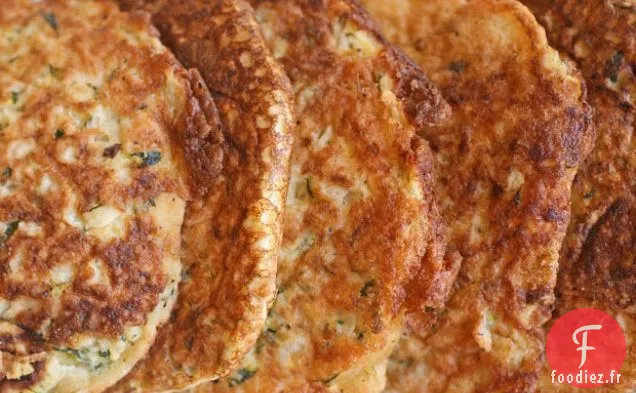 Crêpes aux Courgettes Sans Gluten
