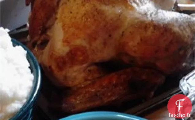 Dinde Rôtie Très Humide et Savoureuse