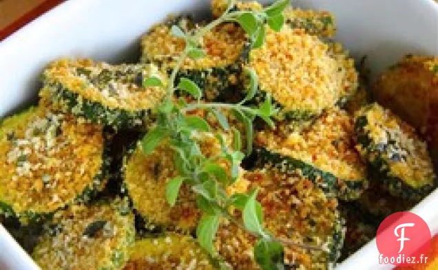 Frites de Courgettes Cuites au Four