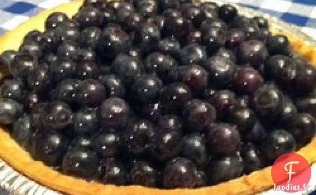 Tarte aux Myrtilles Fraîches de Jan