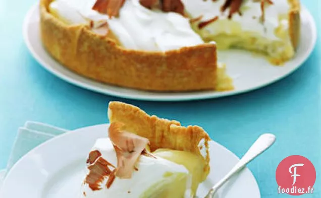 Tarte à la Crème aux Bananes