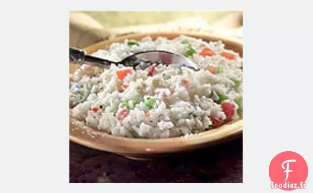 Salade de Riz Tomate-Basilic de 10 Minutes
