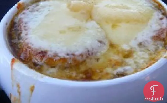 Soupe À l'Oignon Française de Style Restaurant