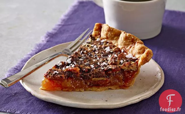 Tarte Aux Pacanes au Chocolat Salé