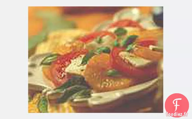 Salade de Tomates et d'Oranges avec Feta