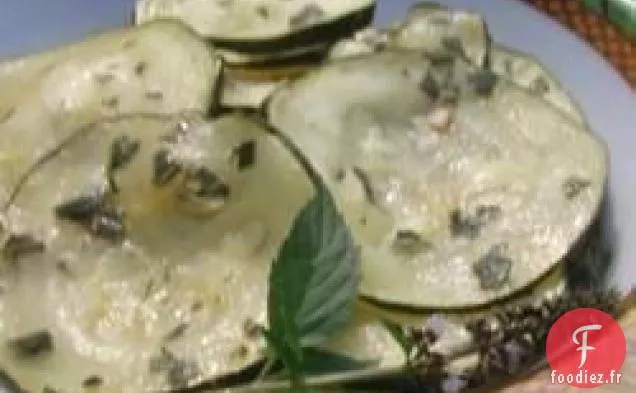 Courgettes Marinées à la Menthe