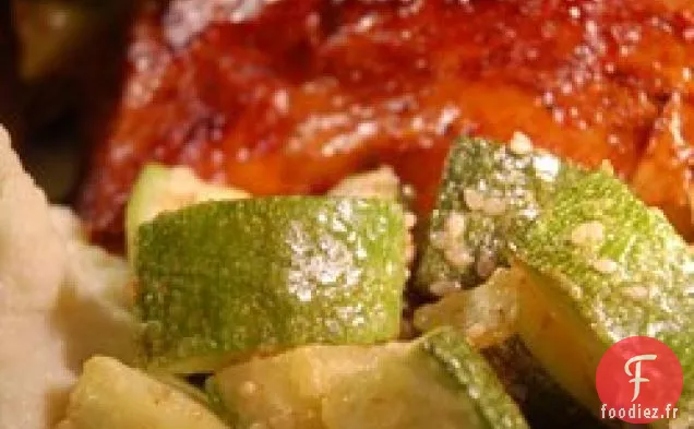 Courgettes Au Sésame Et Au Parmesan