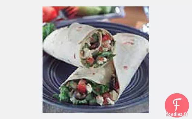 Enveloppement de Salade Grecque
