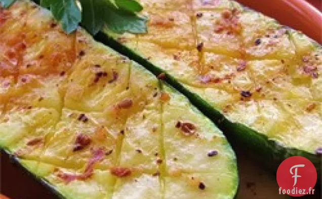 Courgettes Grillées Au Beurre De Romarin