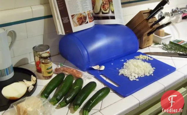 Courgettes Farcies