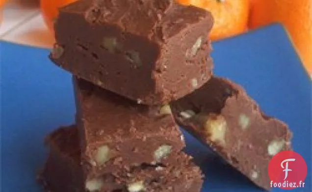 Fudge au Chocolat Et Noix