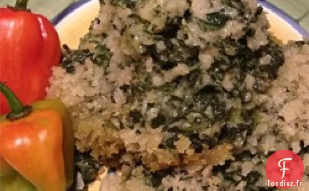 Épinards à la crème aux Jalapenos