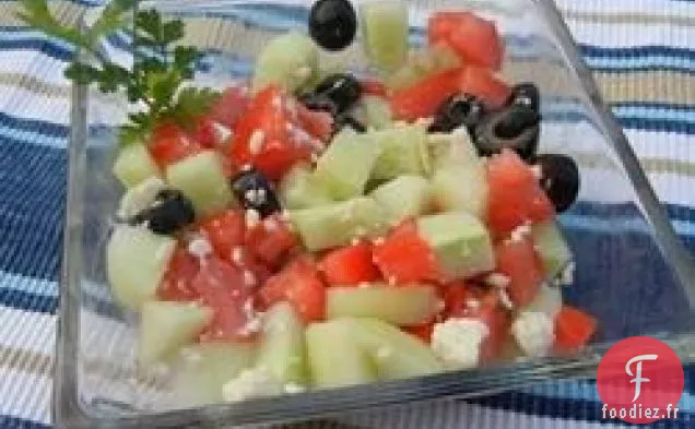 Salade de Concombre et Fromage Bleu