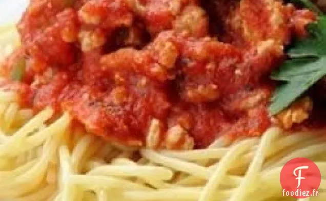 La Célèbre Sauce à Spaghetti de Frank