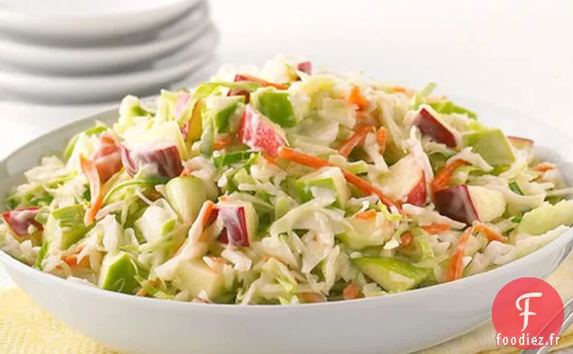 Salade de chou aux Pommes Douce et Acidulée