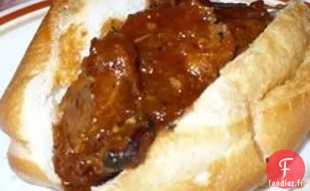 Sandwichs de Porc Tranchés Acidulés