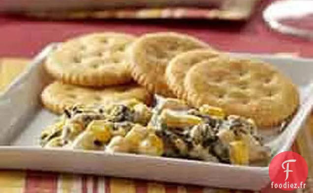 Trempette aux Épinards au Chipotle de Maïs