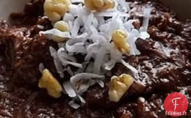 Avoine Coupée en Acier au Chocolat et à la Banane à la Mijoteuse