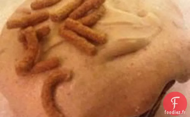 Cupcakes à Un Son de Fibres avec Jus de Pruneau - Glaçage au Beurre Brun