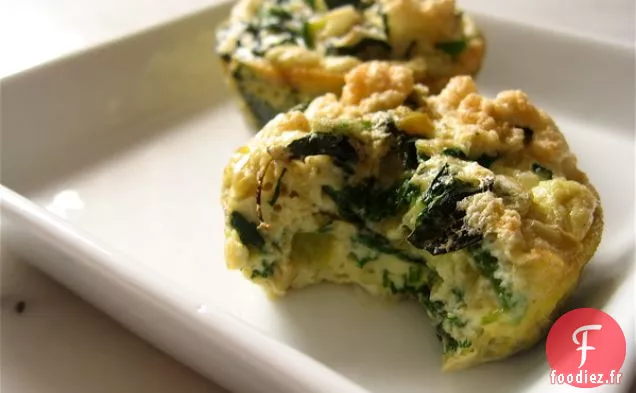 Muffins Aux Œufs (Aux Épinards Et Aux Courgettes)