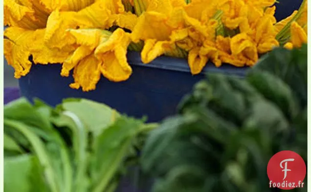 Fleurs de Courgettes Farcies