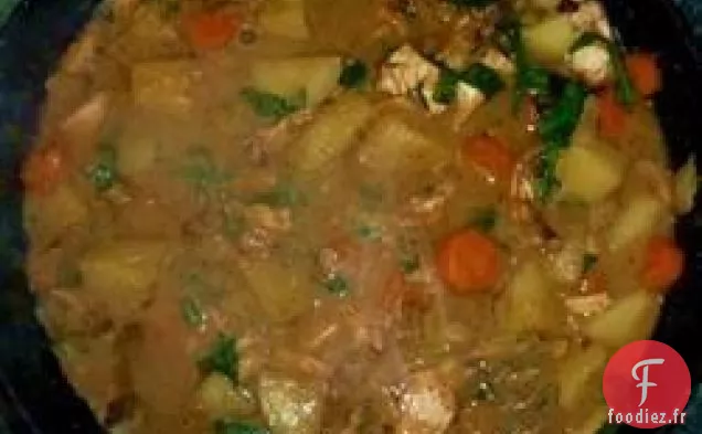 Ragoût de Poulet d'Afrique de l'Ouest