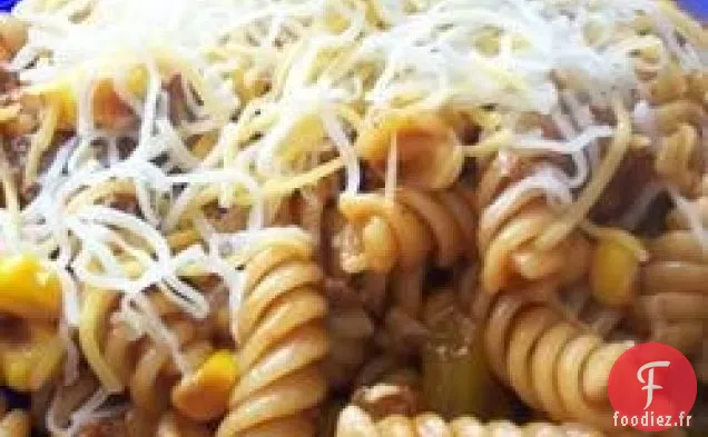 Pâtes au Chili BBQ