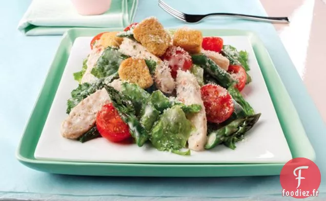 Salade César au Poulet Printanier