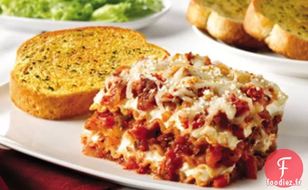 Lasagne aux Saucisses et Poivrons