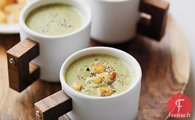 Soupe Crémeuse de Brocoli Rôti